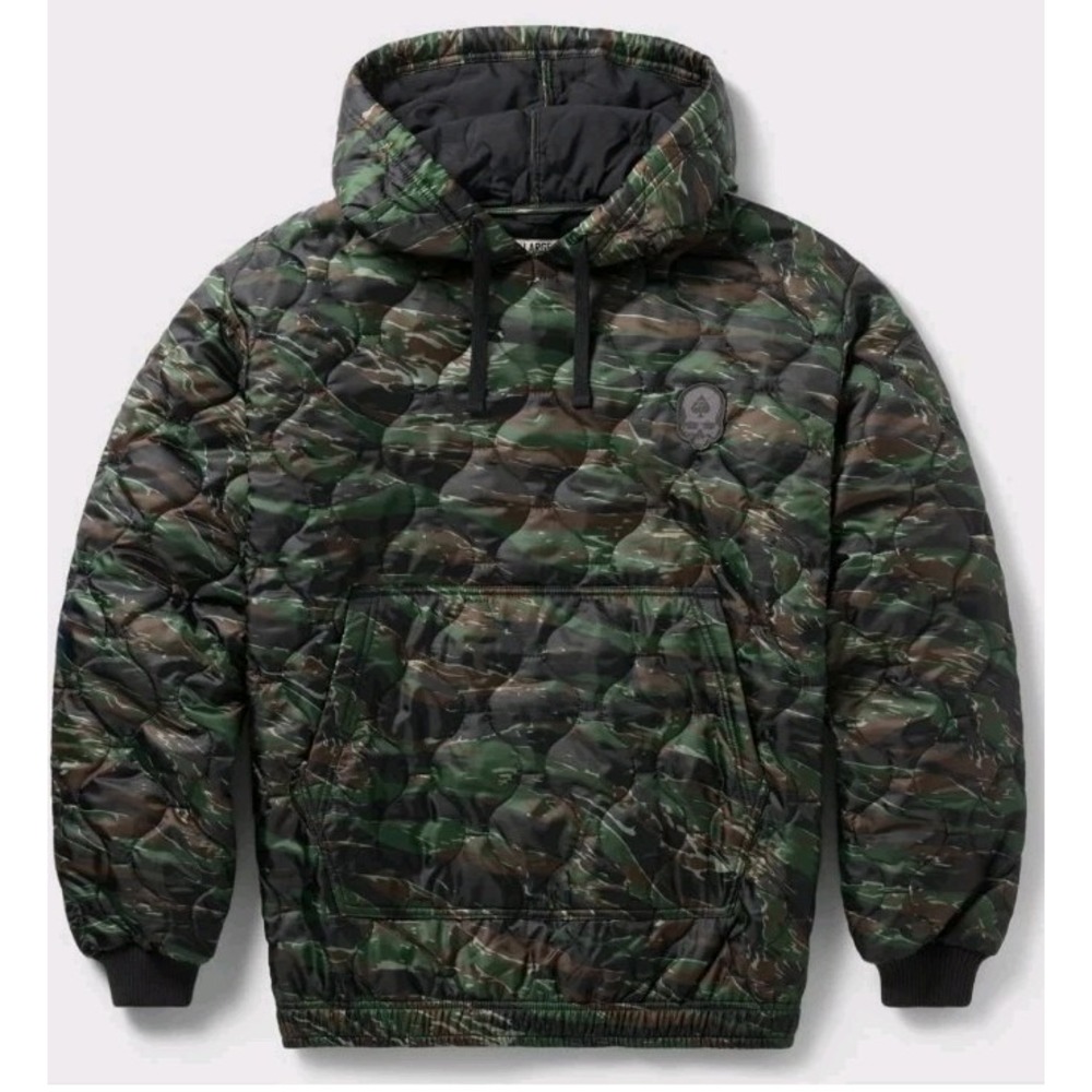 New Zero Foxtrot Woobie Hoodie Jacket Men S Camo Quilted Grunt Military Pullover